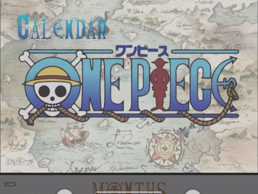 One Piece Customizable Digital Planner